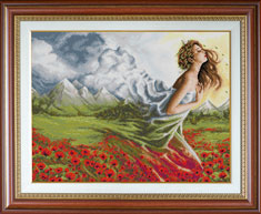 Art. � 805 - Finished cross stitch for sale: